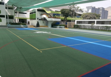 Multi-sport game court