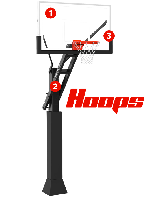 MegaSlam Basketball Goals