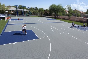 basketball court application