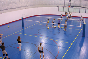volleyball court flooring