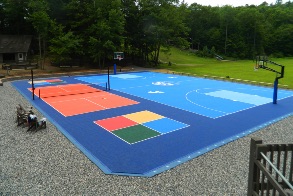 multi-sport court application
