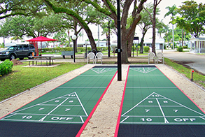 shuffleboard court application