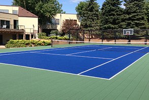 tennis court application