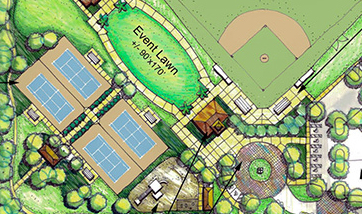 professional design assistance for customized courts