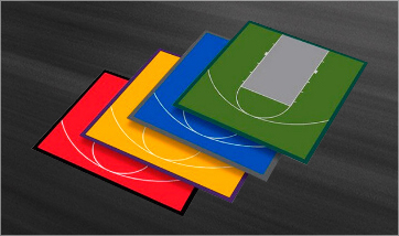 pre-designed diy court kits