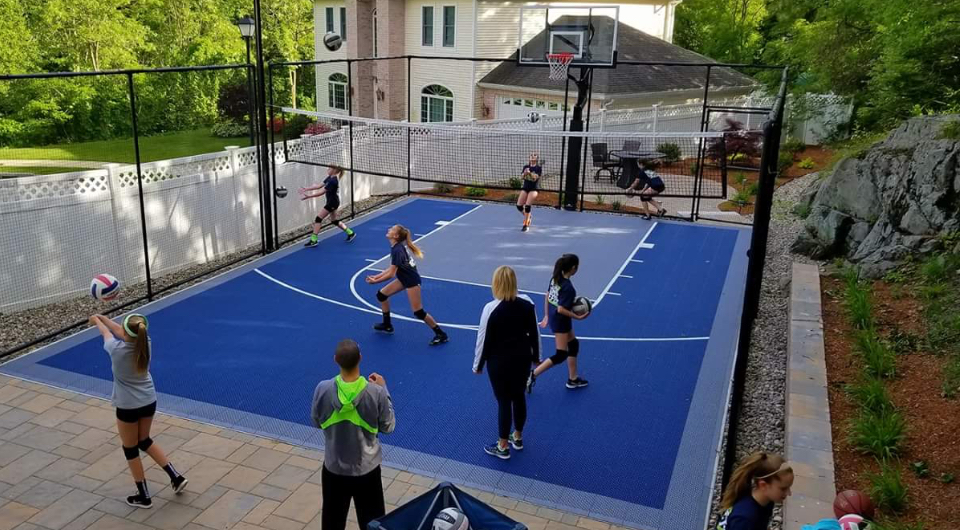 Versacourt Home Outdoor Volleyball Court Surfaces
