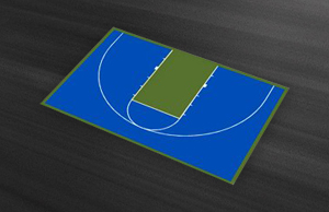 H8 Kit - Basketball Half Court