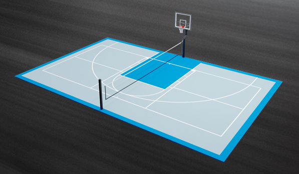 H5 Half Court Series with Net