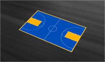 full basketball court kits
