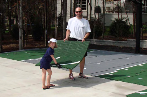 Cost Of Backyard Tennis Court