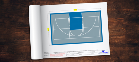 Pickleball Blue Print