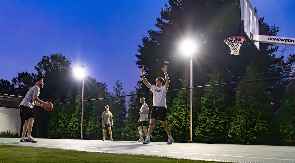 game court lighting