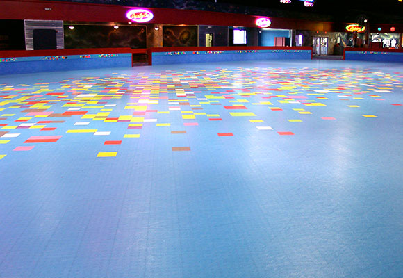Versacourt Skating Rink Flooring, Roller Skating Floor Tiles