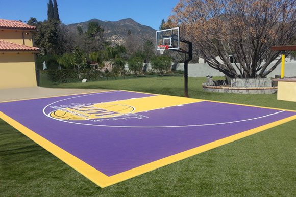 Custom Basketball Court