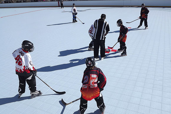 Outdoor Inline Hockey