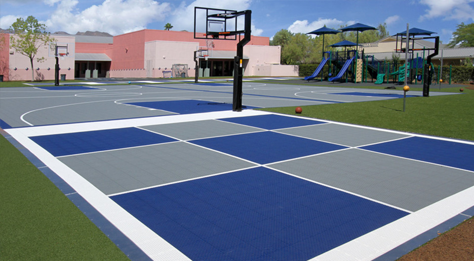 Safer Than Traditional Concrete & Asphalt Courts