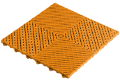 orange tile from VersaCourt Active Tile product line
