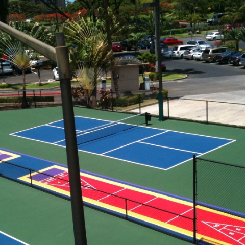 pickleball in the park