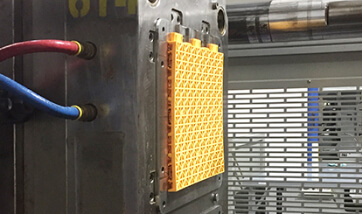 electric injection mold press for manufacturing court tile