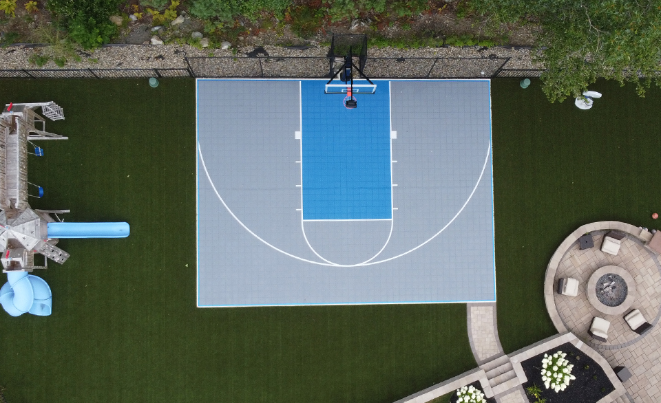 Trenton New Jersey Basketball Court