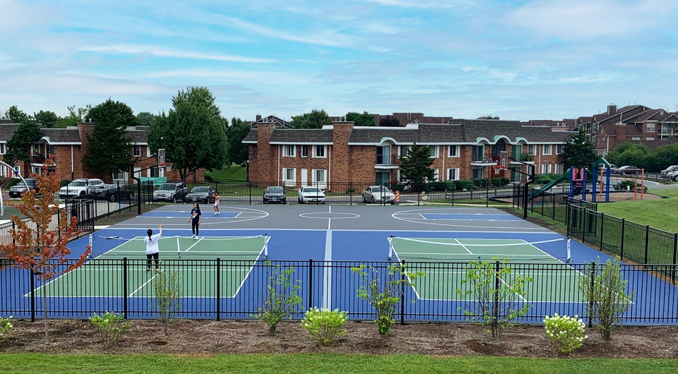 Apartment Complex Multi-Sport Game Court