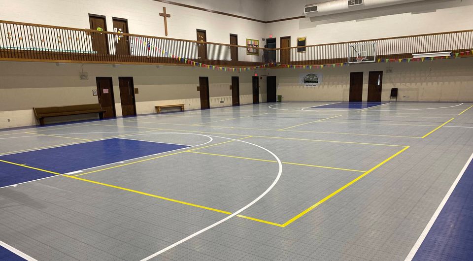 Church Multi-Sport Game Court Indoor