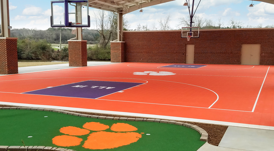 Clemson College Basketball Court