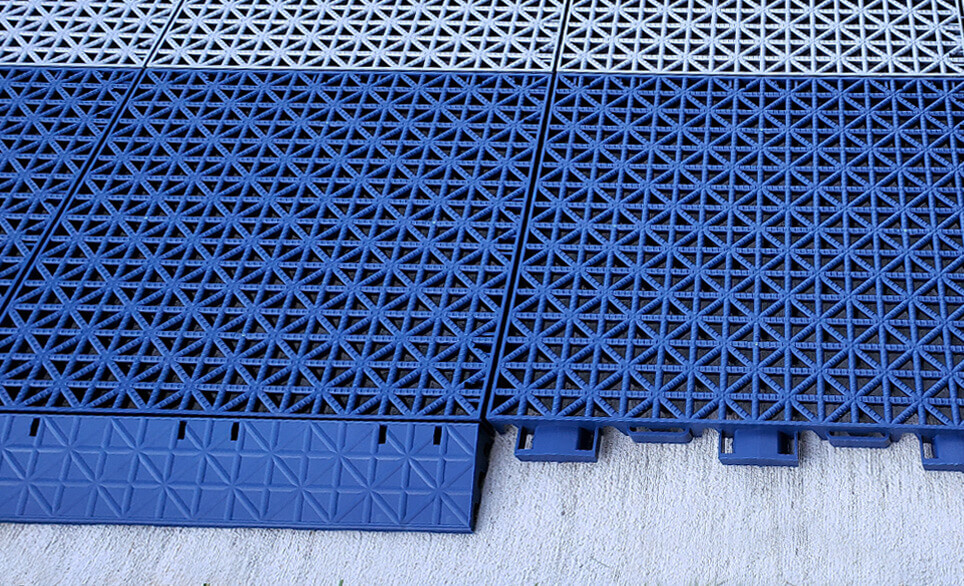 a closeup of versacourt game court tile