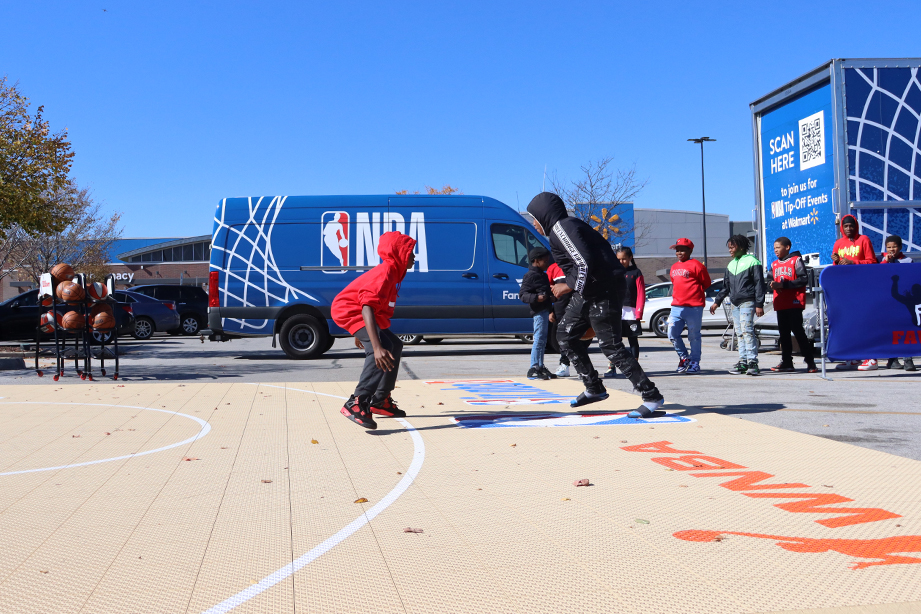 Partner with VersaCourt NBA court