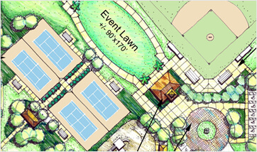 professional design assistance for customized courts