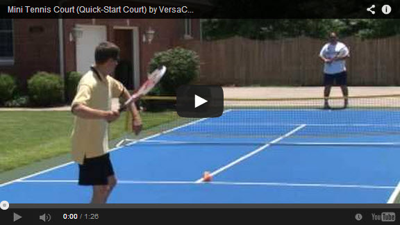 versacourt portable court video