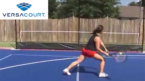 versacourt rebounder video