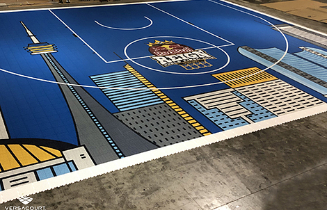 Basketball Portable Court