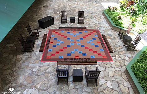 Scrabble Portable Court
