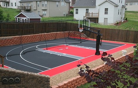 VersaCourt Indoor, Outdoor & Backyard Basketball Courts Basketball Court Gallery. View Full Gallery - VersaCourt Indoor, Outdoor & Backyard Basketball Courts