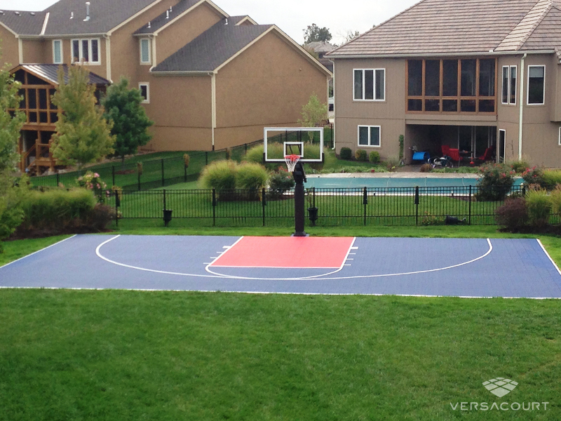 VersaCourt Half Court Basketball Court Kits VersaCourt Half Court Basketball Court Kits
