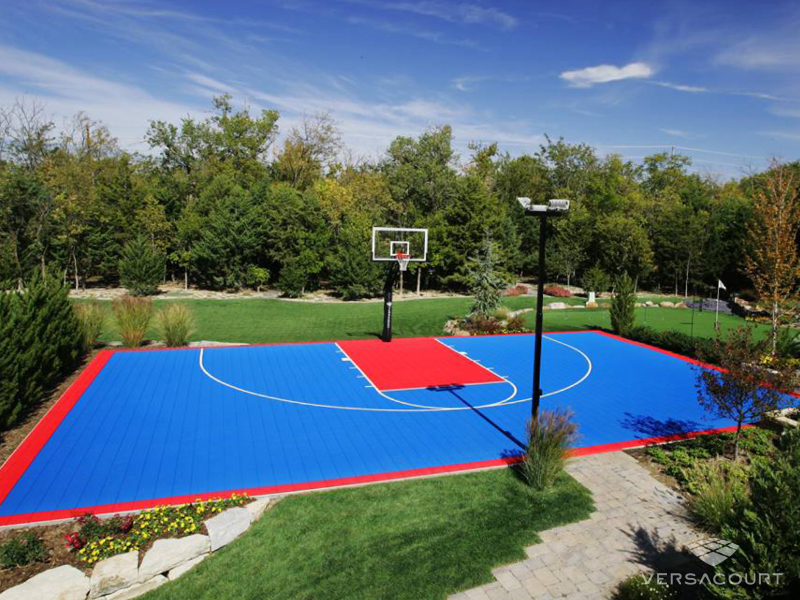 VersaCourt Half Court Basketball Court Kits