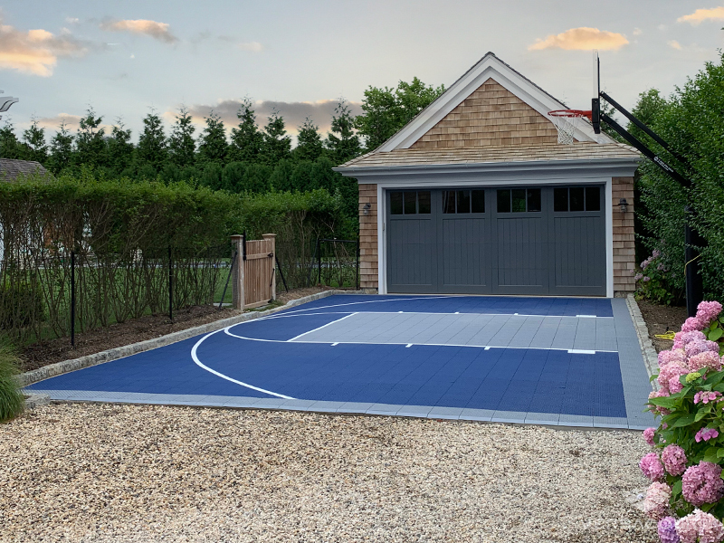 VersaCourt Do It Yourself Small Basketball Court Kits
