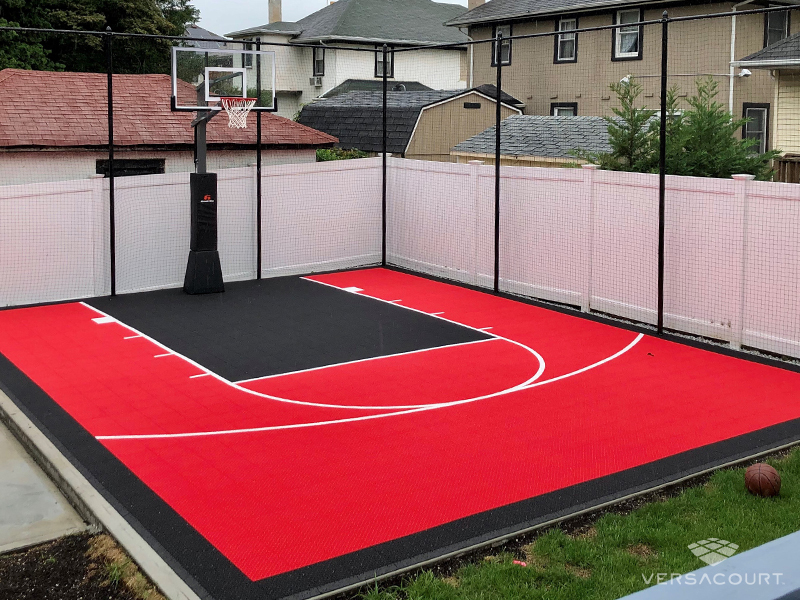 VersaCourt  Do It Yourself Small Basketball Court Kits