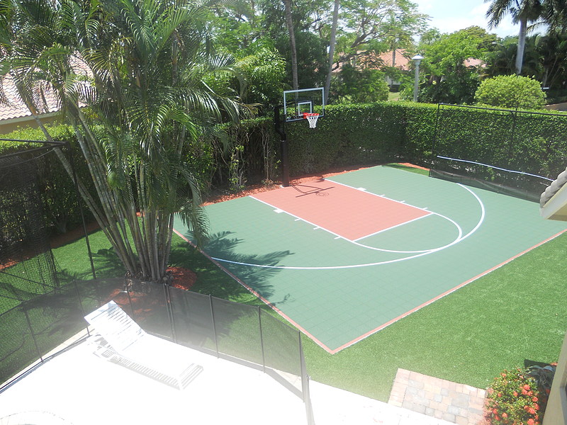 VersaCourt Indoor, Outdoor Backyard Basketball Courts VersaCourt Indoor, Outdoor Backyard Basketball Courts