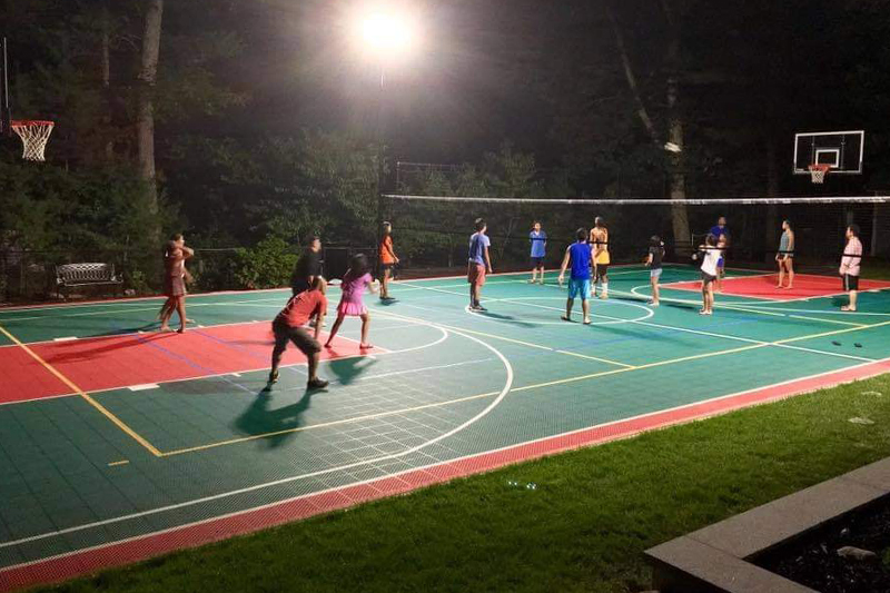 volleyball court
